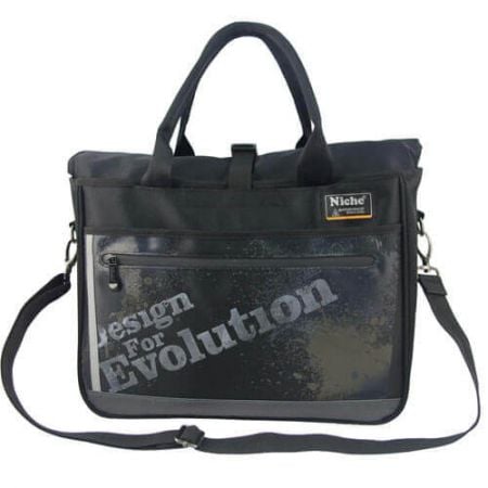 Wholesale Folding Top Waterproof Tote Bag, Inner Layer Waterproof - Waterproof Business Handbag Roll-Top Work Tote bag